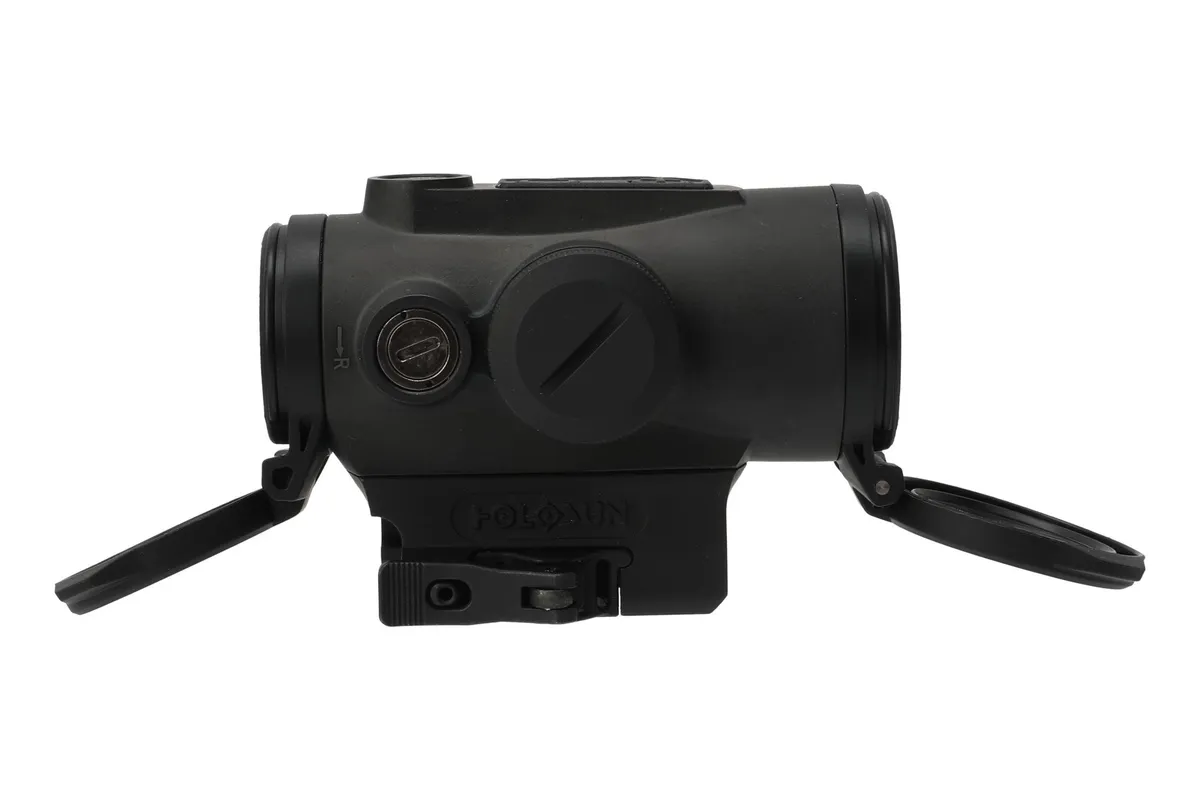 Holosun HE530G-RD Elite Red Dot Sight 1x 30mm 65 MOA Circle with 2 MOA Dot Picatinny Lower 1/3 Co-Witness Mount Matte Black - Optic - view 2