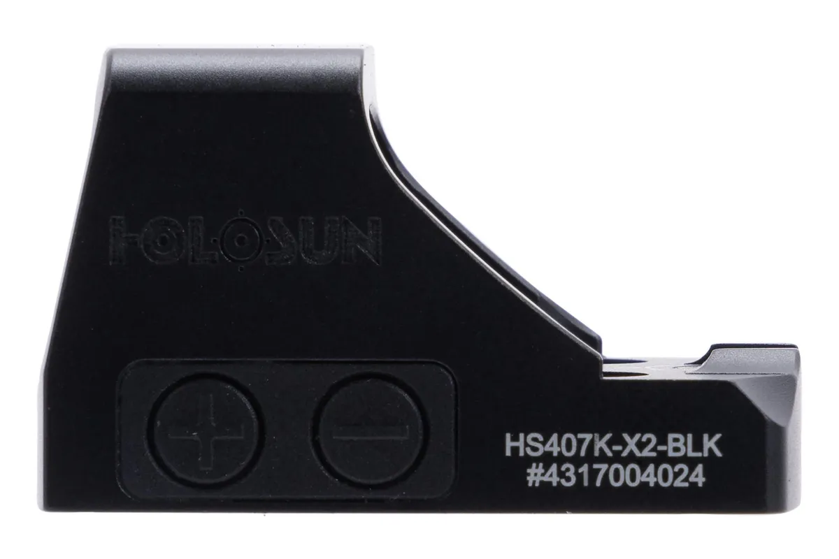 Holosun HS407K-X2 BLACKOUT Pistol Red Dot Sight - 6 MOA - Optic - view 2
