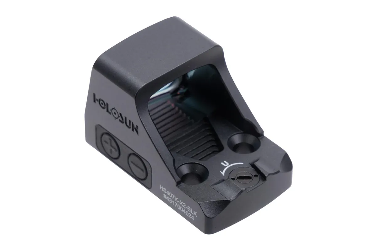 Holosun HS407K-X2 BLACKOUT Pistol Red Dot Sight - 6 MOA - Optic - view 3