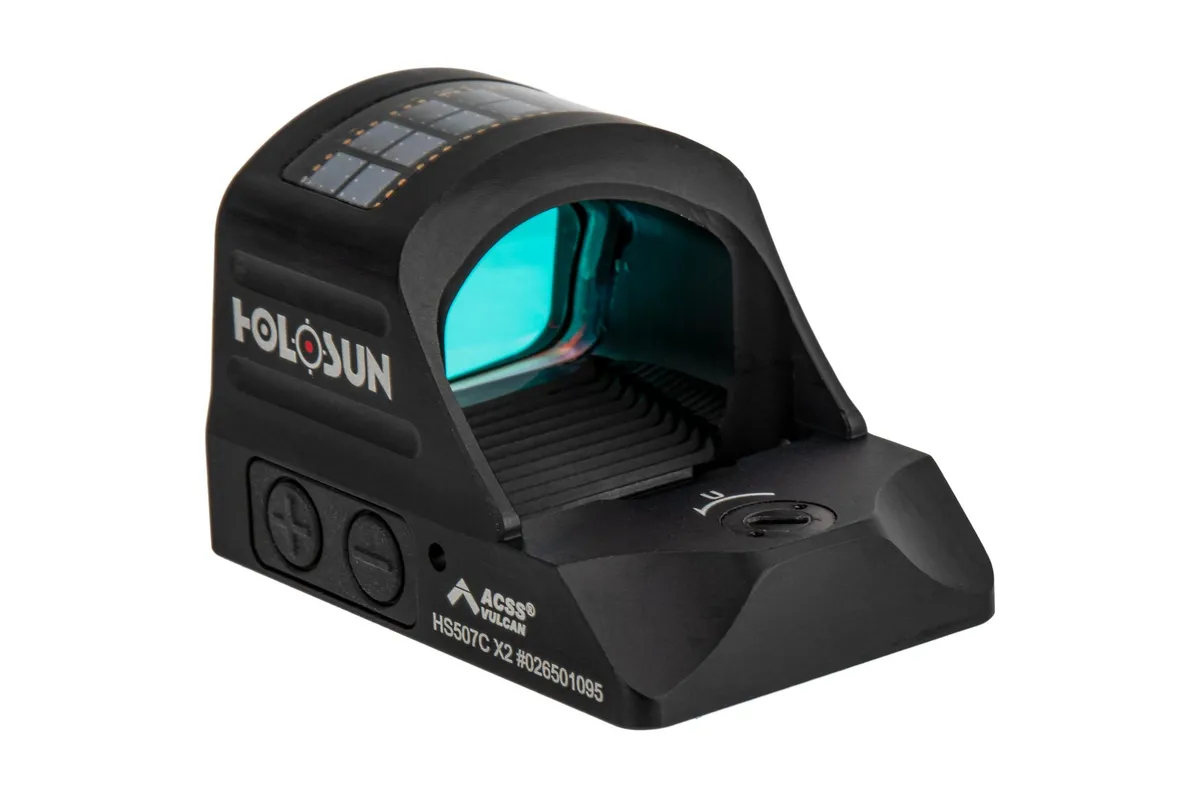 Holosun HS507C-X2 Pistol Red Dot Sight - ACSS® Vulcan® Reticle - Optic - view 3