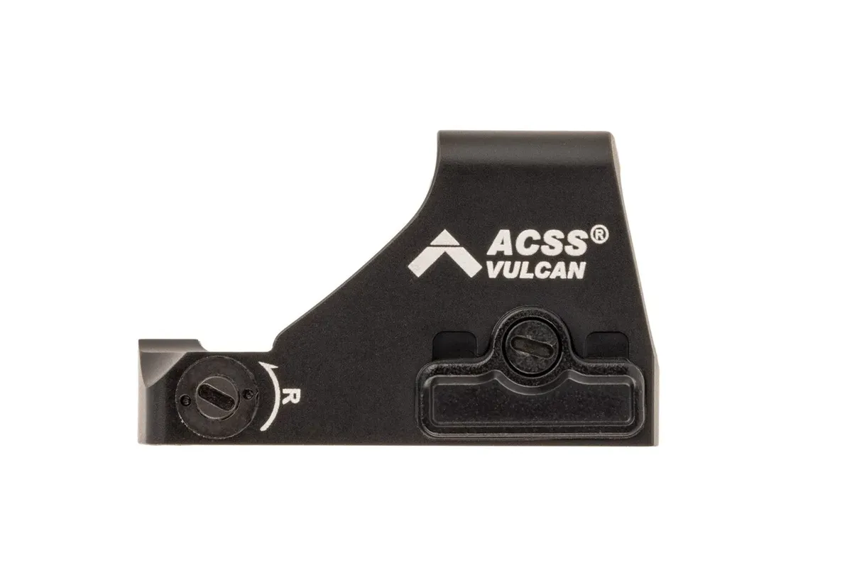 Holosun HS507K-X2 Compact Pistol Red Dot Sight - Red ACSS Vulcan Dot Reticle - Optic, vista 1