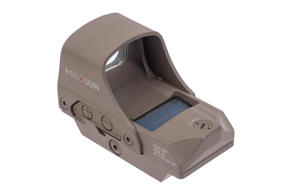 Holosun HS510C Open Reflex Circle Dot Sight - FDE - Optic - view 4