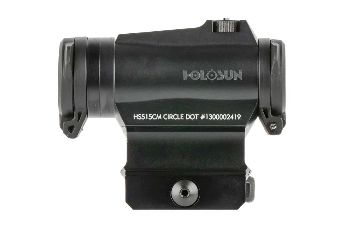 Holosun HS515CM 2 MOA Micro Solar Red Dot Sight - 65 MOA Circle - Optic - view 4
