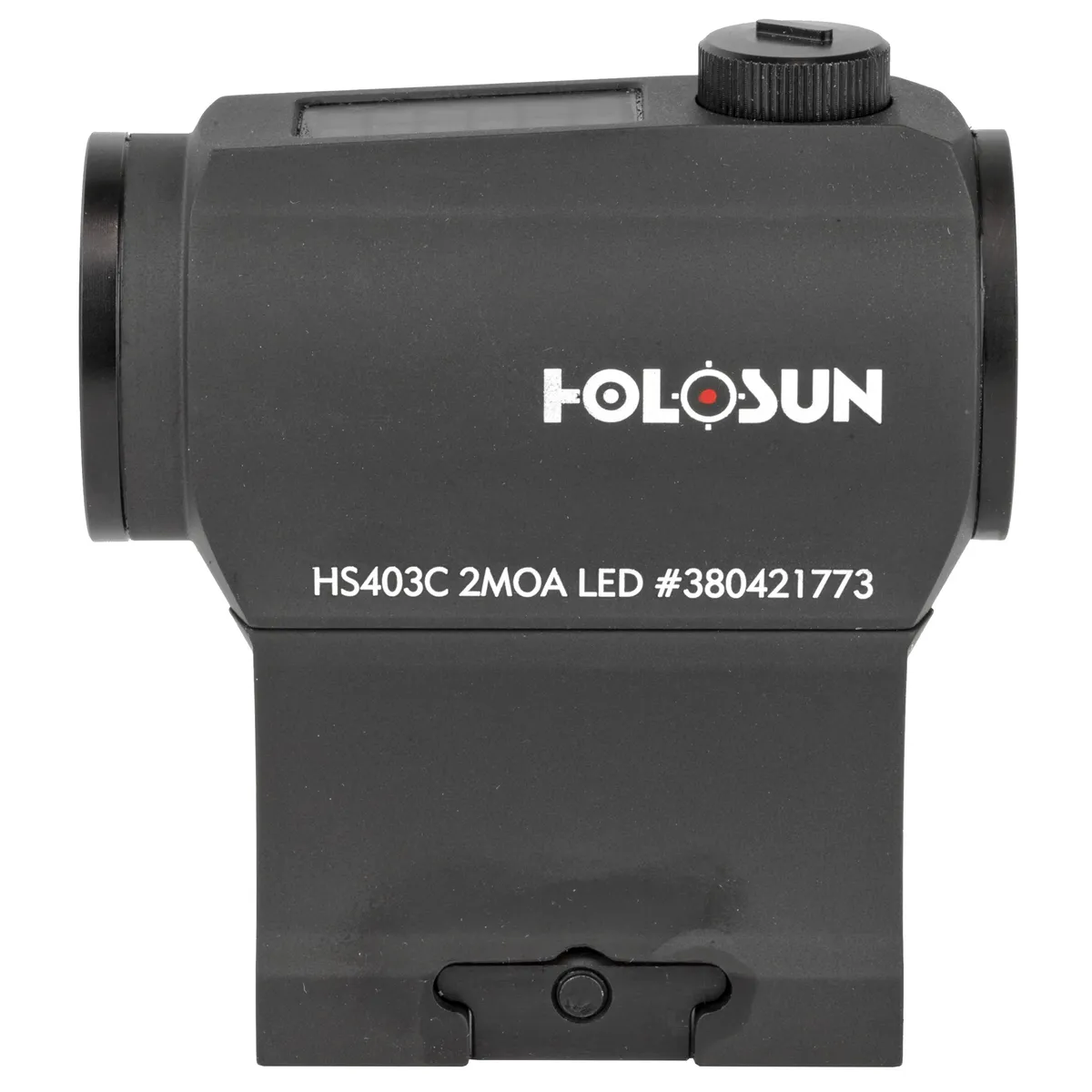 Holosun Paralow Solar Powered 2 MOA Red Dot Sight - Optic, vista 1