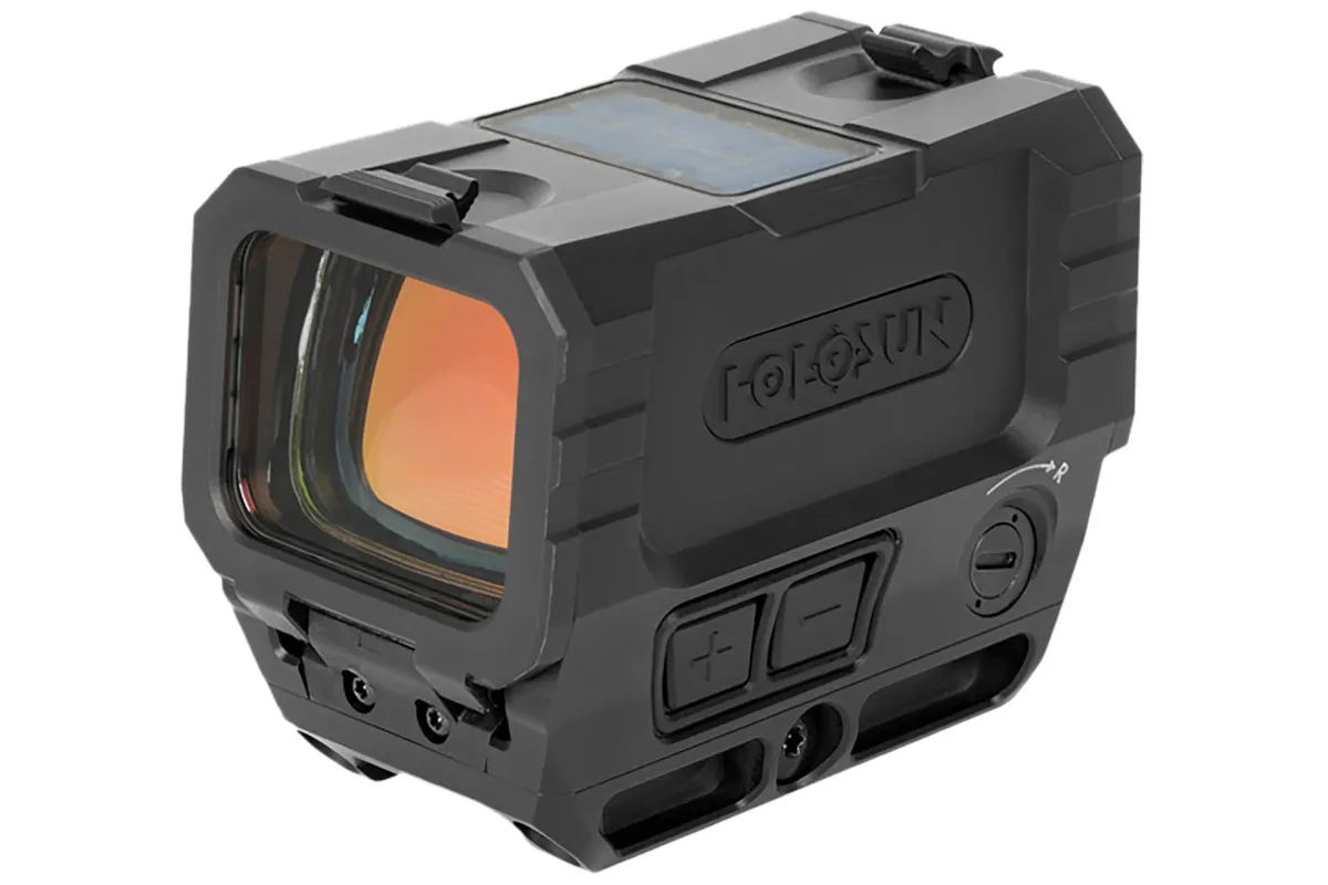 Holosun Ronin AEMS Max Green Dot Sight 1x Selectable Reticle Matte Black - Optic, vista 1