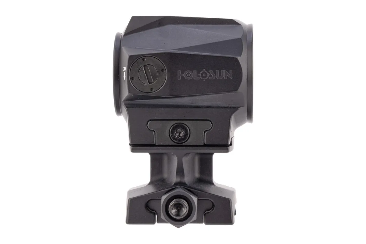 Holosun SCRS-Red-MRS Red Dot Sight Multi-Reticle Red Solar/Battery Powered Matte Black - Optic, vista 2
