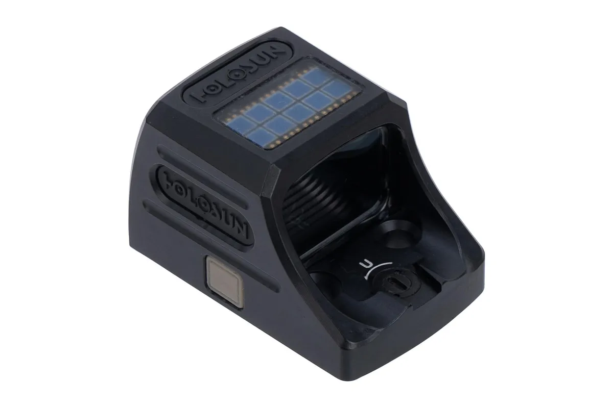 Holosun SCS Carry Solar Charging "K" Compact Green Dot, Black- SCS-CARRY-GR - Optic - view 3