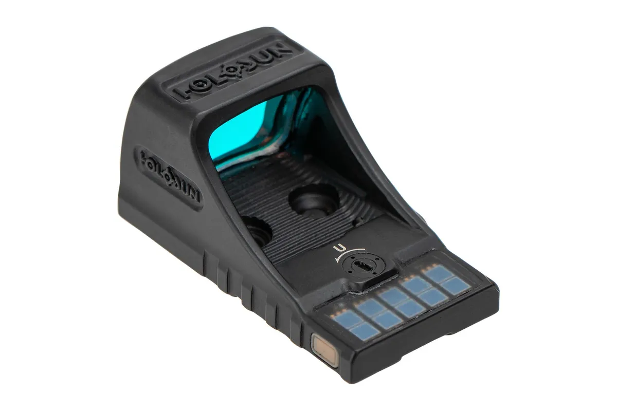 Holosun SCS-MOS Multi-Reticle 32MOA Green Circle & 2MOA Dot MOS Pistol Cut Solar-Charging Reflex Sight SCS-M-GR - Optic - view 4