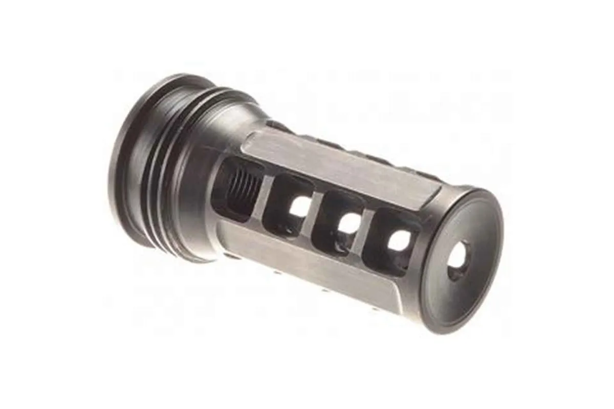 HUXWRX 762 QD Muzzle Brake - 5/8x24 - Muzzle Device for AR-15, vista 1