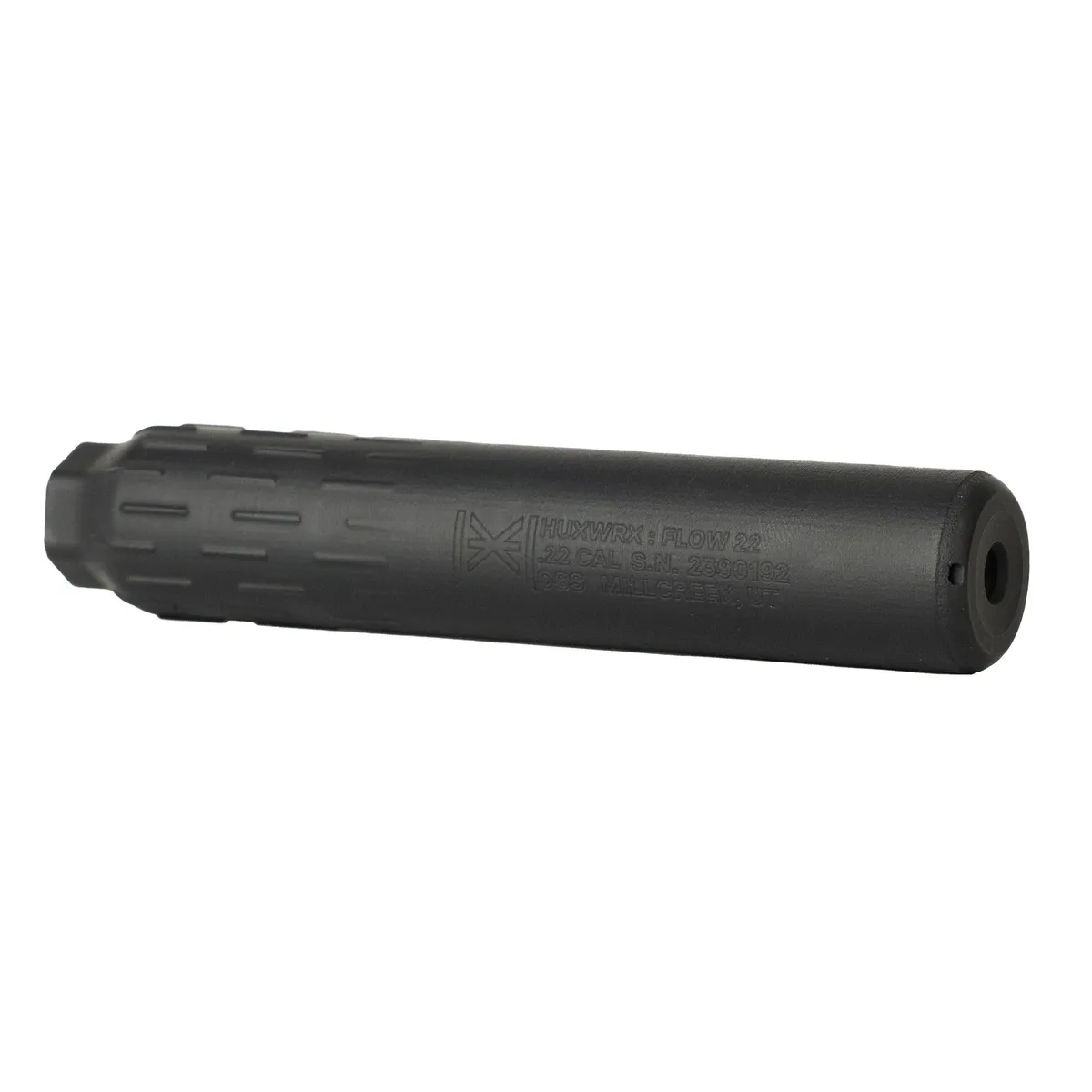 HUXWRX Flow 22 Ti .22 1/2x28 Direct Thread - Muzzle Device for AR-15 - view 1