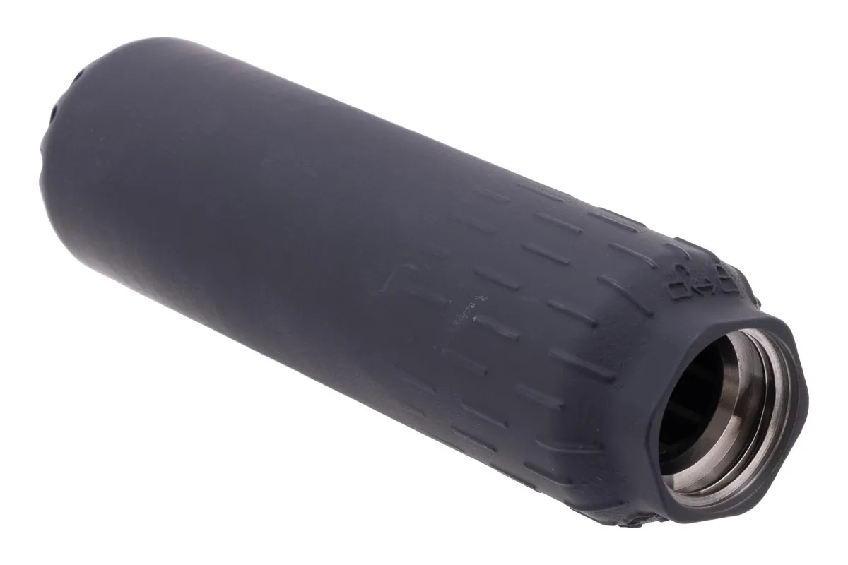 HUXWRX FLOW 556 Ti + Flash Hider 1/2x28 - Black - Muzzle Device for AR-15 - view 2