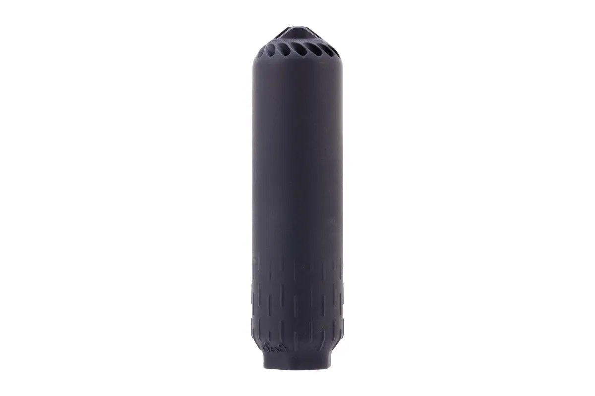 HUXWRX FLOW 556 Ti + Flash Hider 1/2x28 - Black - Muzzle Device for AR-15 - view 3