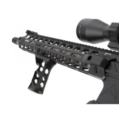 HUXWRX Flow 556 Ti Flat Dark Earth 5.56 w/ 1/2x28 Flash Hider - Muzzle Device for AR-15 - view 5