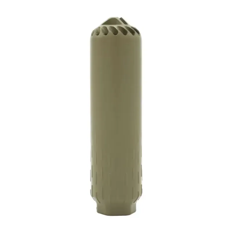 HUXWRX Flow 556K 5.56 NATO Flow-Through Suppressor (FDE) - 2159 - Suppressor - view 2