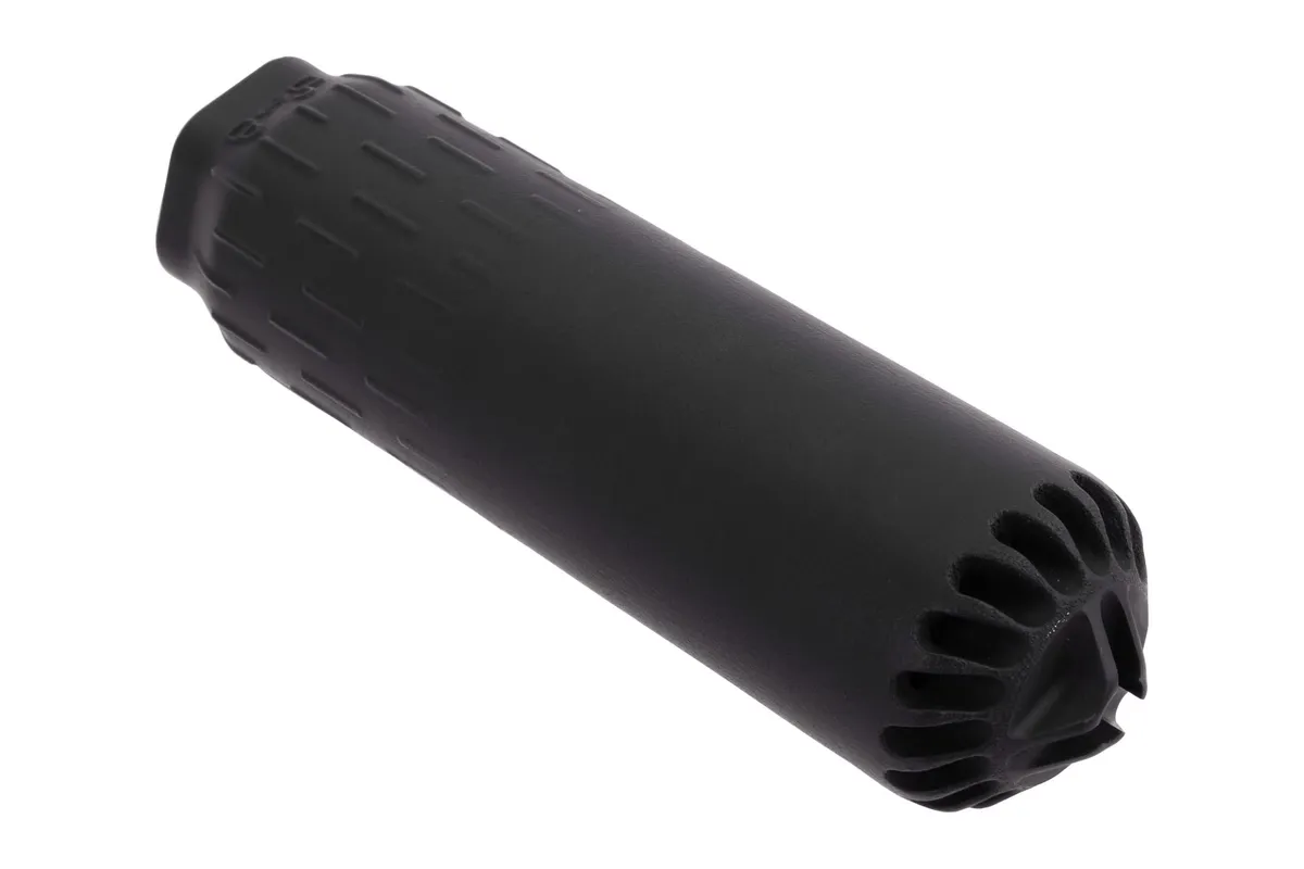 HUXWRX FLOW 6K 6mm Flow-Through Suppressor (Black) - 2892 - Suppressor, vista 1