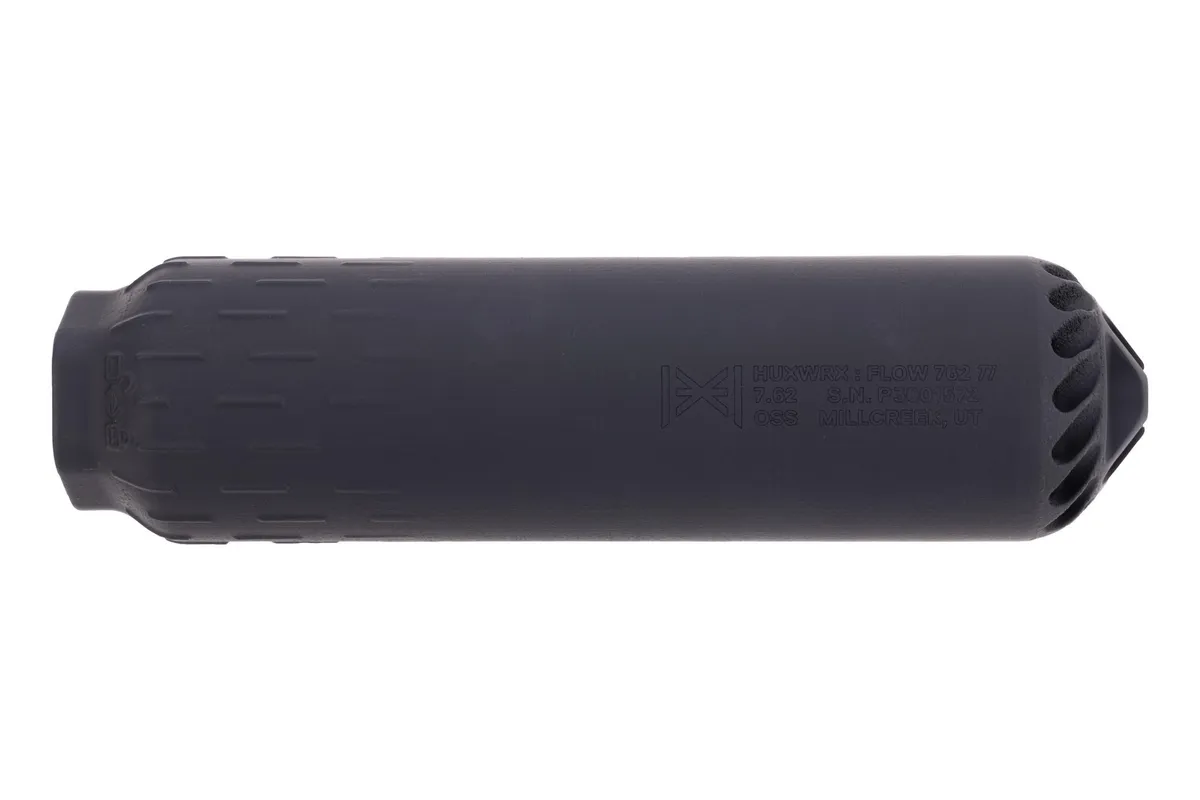 Huxwrx FLOW 762 Ti Rifle Suppressor - Black - Suppressor - view 2