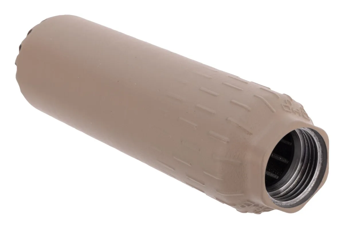 Huxwrx FLOW 762 Ti Rifle Suppressor - FDE - Suppressor - view 3