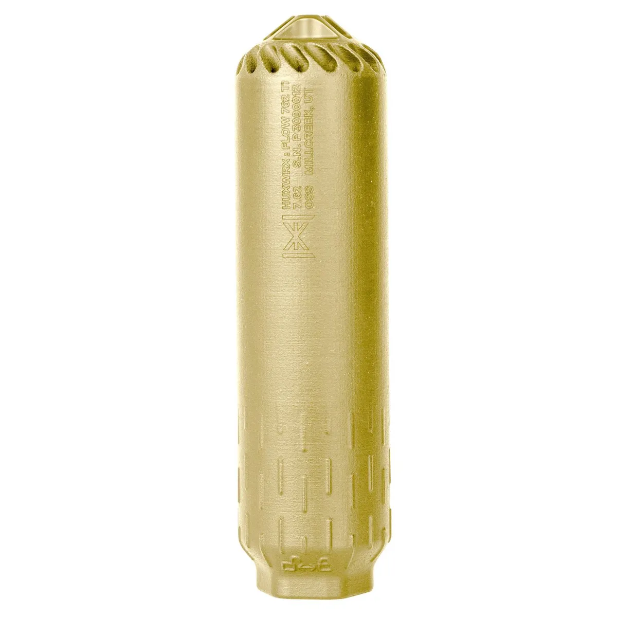 HUXWRX Flow 762TI, FDE, Suppressor - Suppressor, vista 1