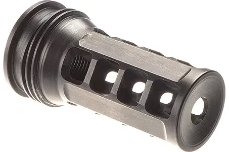 Huxwrx QD ELR Muzzle Brake | Firearm Parts | 338 Cal | 5/8"-24 Threads | 2.3" OAL - Muzzle Device for AR-15 - view 2