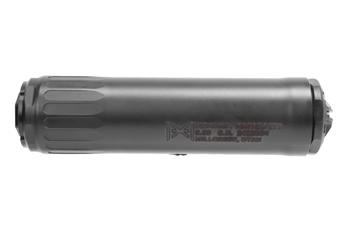 HUXWRX VENTUM 556 5.56 NATO Flow-Through Suppressor - HUB Compatible - Suppressor - view 2