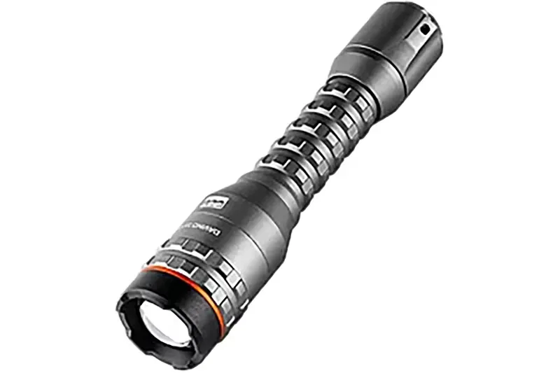 iProtec Alliance Consumer Group NEBFLT1022 Davinci 1800L Flashlight Gray 18/180/1,800 Lumens White LED - Light, vista 1