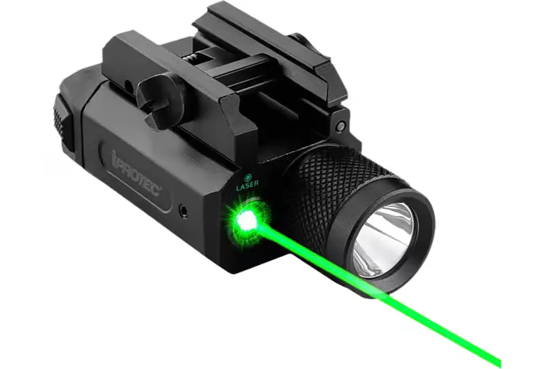iProtec Alliance Consumer Group RM600LSR Rail Mount Light Green Laser 600 Lumens Anodized Aluminum. - Laser, vista 1