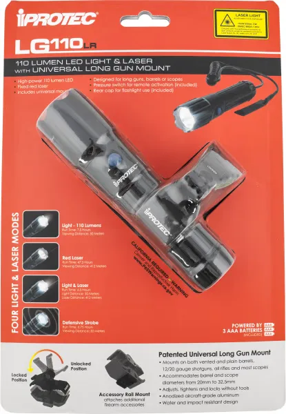 iProtec LG110LR Light and Laser Combo - 6105 - Light - view 1