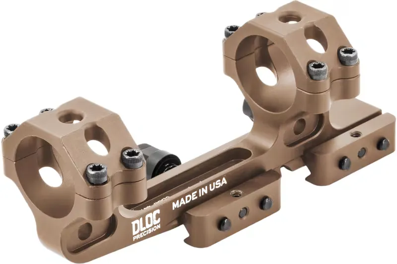 iRay USA IRAYUSA DLOC-C130-1535-T Cantilever Scope Mount, 30mm, 1.53" Height, Tan, Fits Picatinny - Optic Mount - view 1