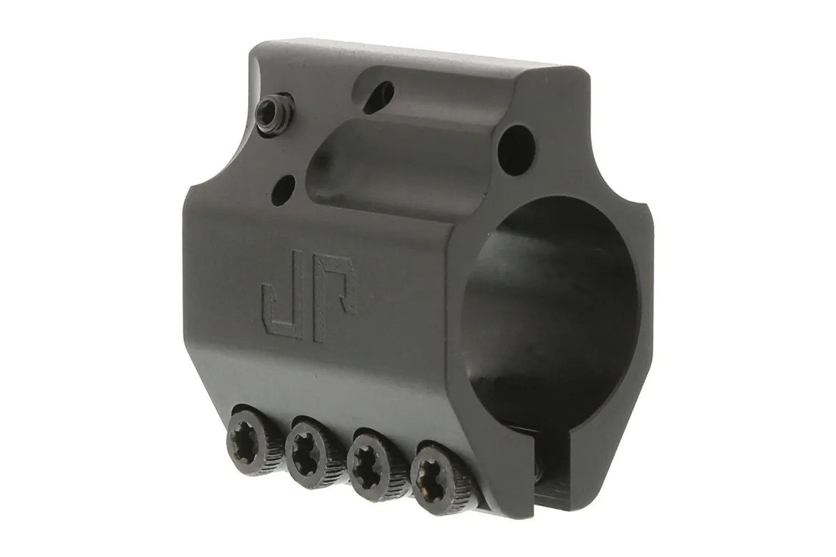 JP Enterprises J P Enterprises Low Profile Adjustable Gas Black .750" Bore, Black Ss - Gas Block for AR-15 - view 2