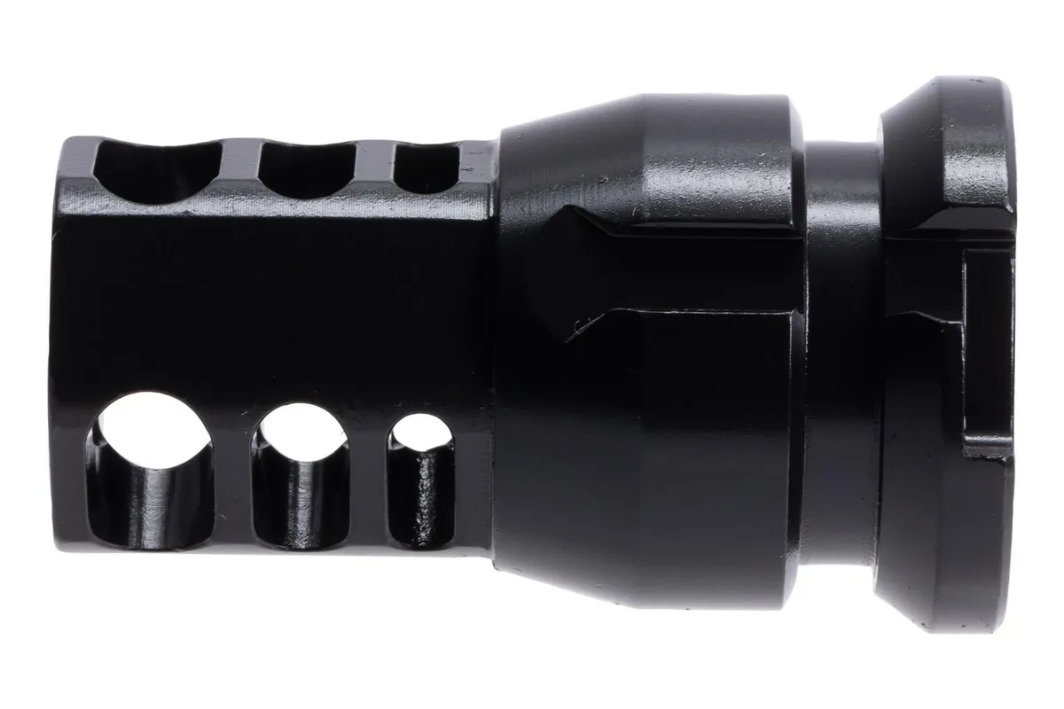 JMac Customs 360HD KeyMicro 1/2x28 FD Facemount KeyMount - Muzzle Device for AR-15 - view 2