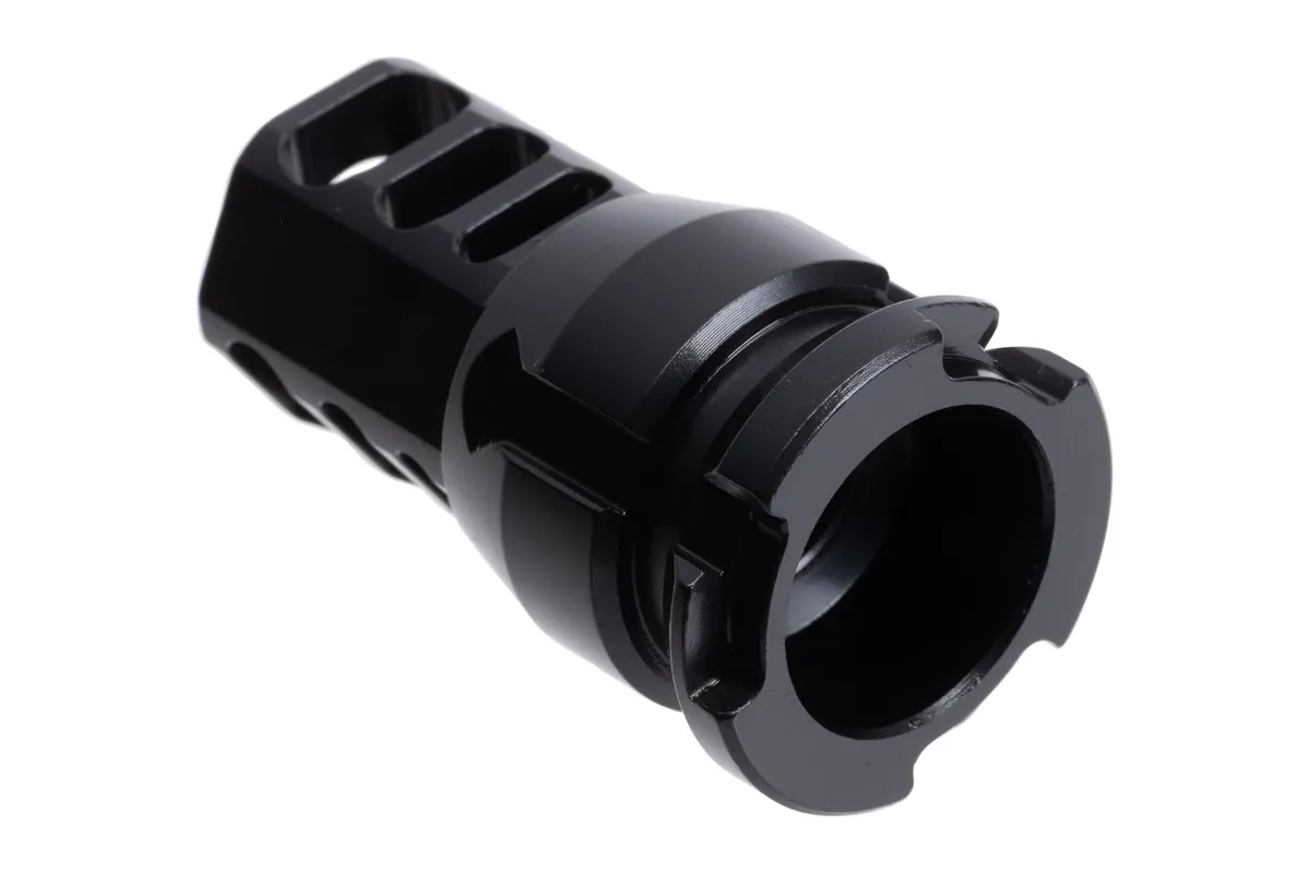 JMac Customs 360HD KeyMicro 1/2x28 FD Facemount KeyMount - Muzzle Device for AR-15 - view 3