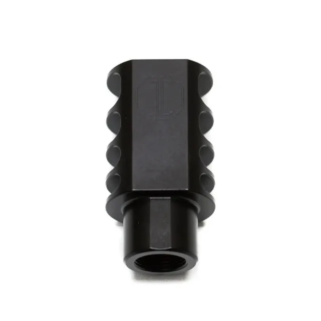 JMac Customs 4C 14-1LH 4-Port Muzzle Brake Black Nitride Black - Muzzle Device for AR-15 - view 1