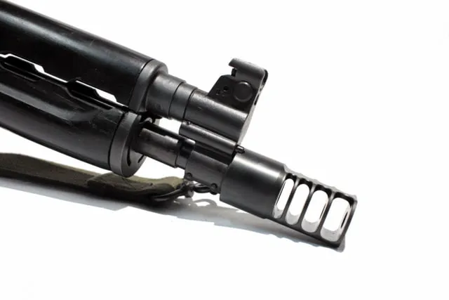 JMac Customs 4C 26-1.5LH 4-Port Muzzle Brake Black Nitride Black - Muzzle Device for AR-15 - view 1