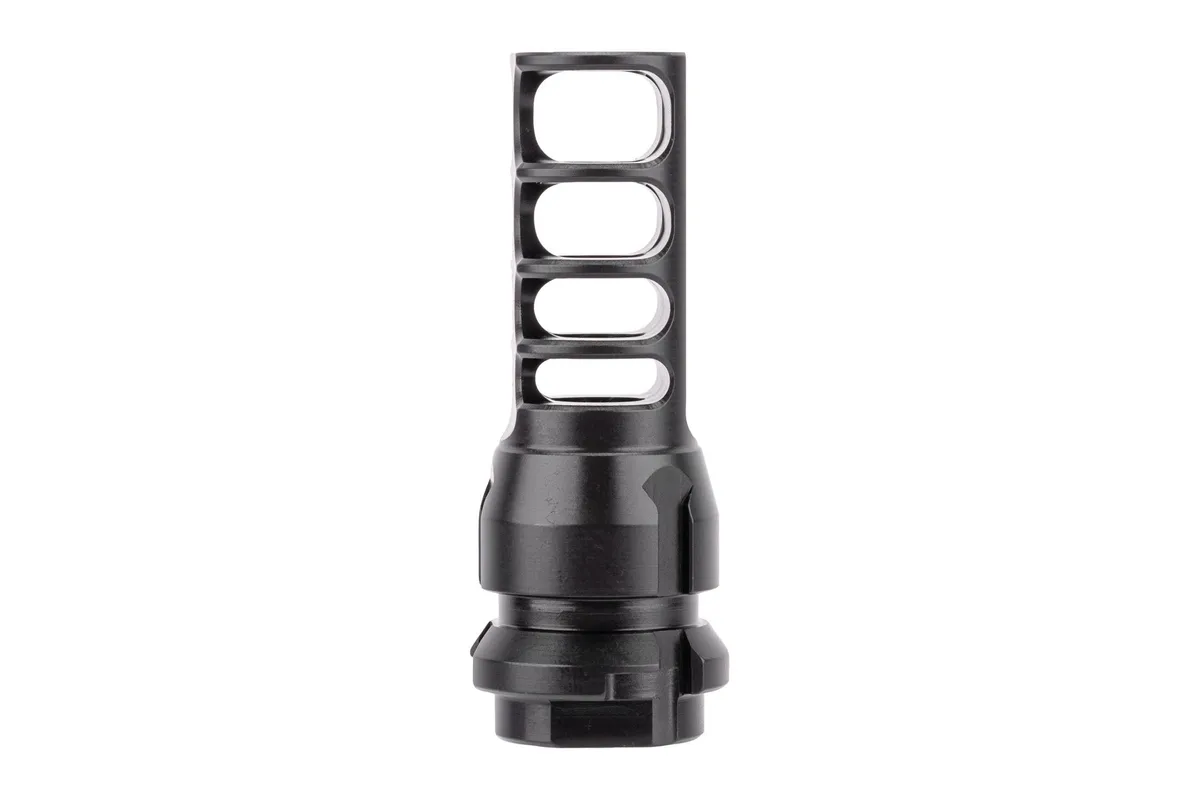 JMac Customs 4C Face KeyMount Muzzle Brake - 14-1LH - Muzzle Device for AR-15 - view 2