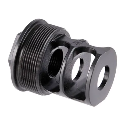 Jmac Customs Recoil Reduction Device X12 Compensators - Rrd X12 2 Port Compensator 1/2-28'''' - Muzzle Device for AR-15 - view 1