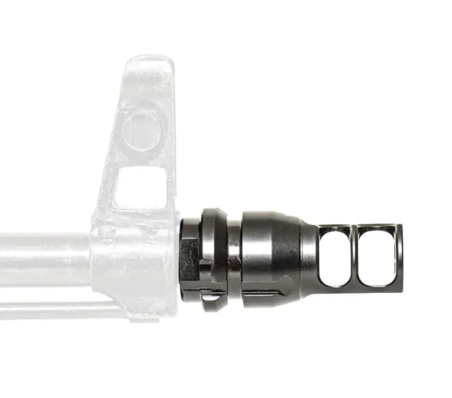 JMac Customs RRD-4C KeyMount Muzzle Device w/ 1/2-28 Threads - RRD-4C-28F-KM - Muzzle Device for AR-15 - view 5