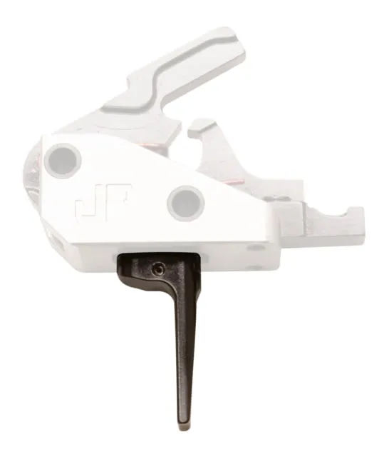 JP Enterprises Flat Modular Trigger Shoe Black - Trigger for AR-15, vista 1