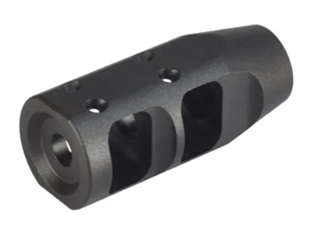 JP Enterprises Tactical Compensator 1.2x2.75in Black Teflon 1/2x28 TPI .925 Diameter - Muzzle Device for AR-15 - view 1