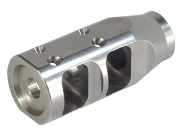JP Enterprises Tactical Compensator 1.2x2.75in Stainless Steel 1/2x28 TPI .875 Diameter - Muzzle Device for AR-15 - view 1