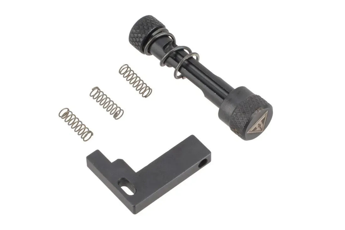 Juggernaut Tactical California Compliant Ar-15 Rear Detent Kit - Black - Takedown Pin for AR-15, vista 1