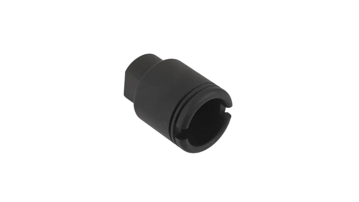 KAK Industry 5/8-24 Slimline Micro Flash Can - Muzzle Device for AR-15, vista 1