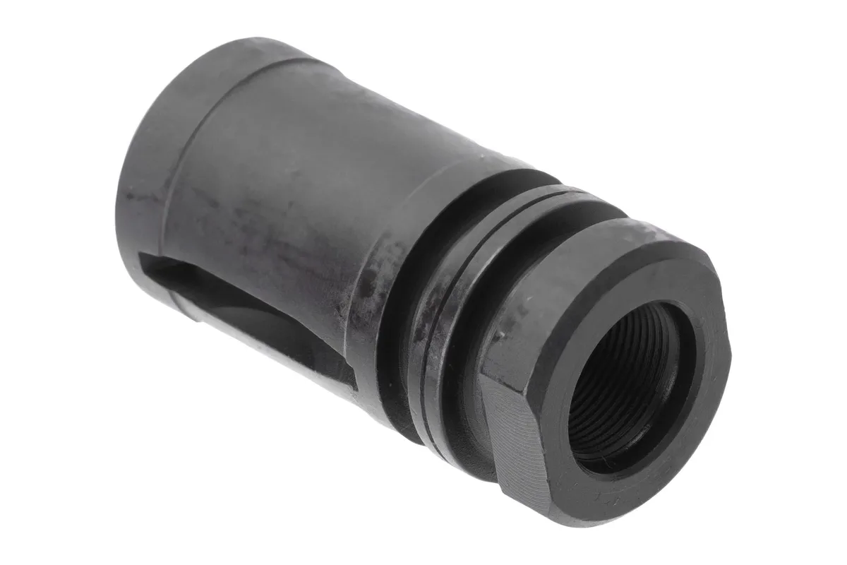 Kak Industry 9mm A2 Flash Hider - 1/2x36 - Muzzle Device for AR-15, vista 3