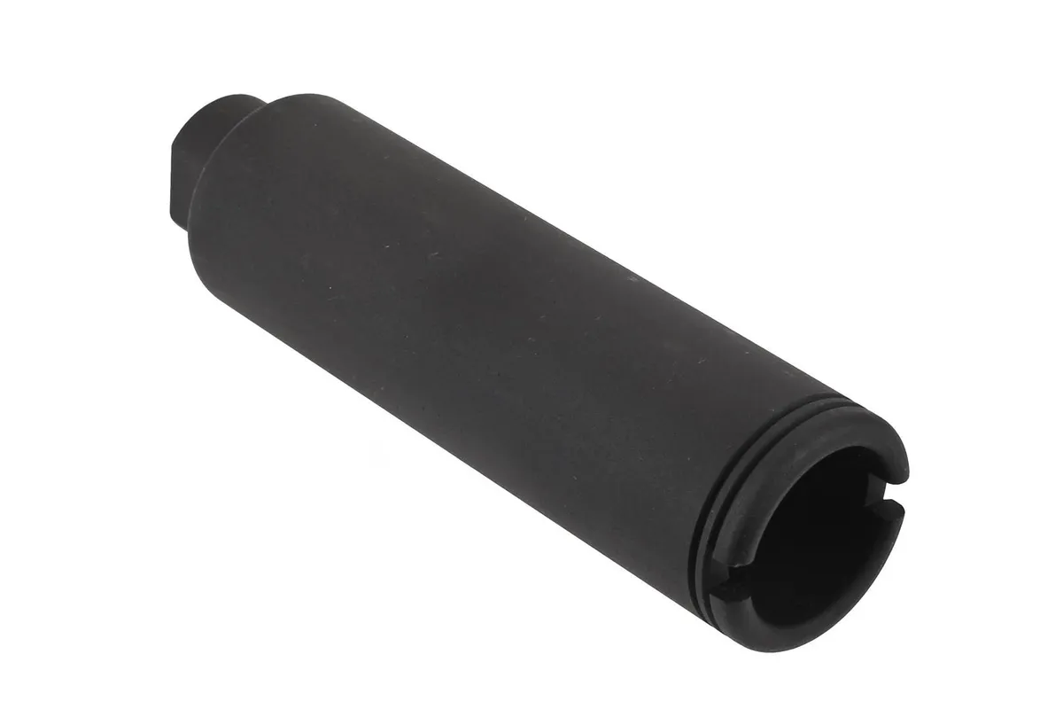 Kak Industry Extended Flash Can - 5/8x24 - Muzzle Device for AR-15, vista 1
