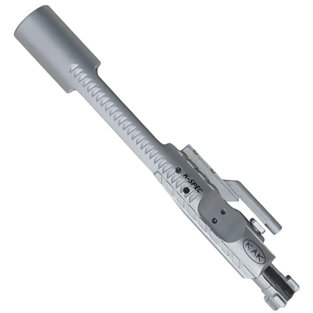 KAK Industry K-SPEC M16 BCG w/Side Vent 5.56X45mm NATO Full Chrome - Bolt Carrier Group for AR-15, vista 1