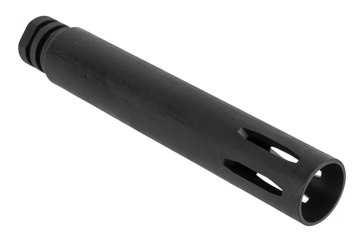 Kak Industry Retro Ar-15 Extended Flash Hider - 1/2x28 - Muzzle Device for AR-15 - view 1