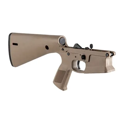 KE Arms Ar-15 Kp-15 Complete Lower Receivers Mil-Spec Polymer - Blemmed Ar-15 Kp-15 Complete Lower Receiver Mil-Spec Fde - Lower Receiver for AR-15 - view 1