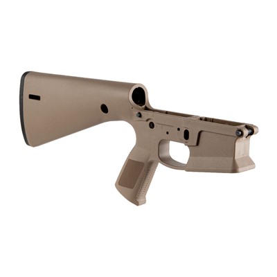 KE Arms AR-15 Kp-15 Stripped Lower Receivers Polymer - Kp-15 Stripped Lower Receiver Polymer FDE - Lower Receiver for AR-15, vista 1