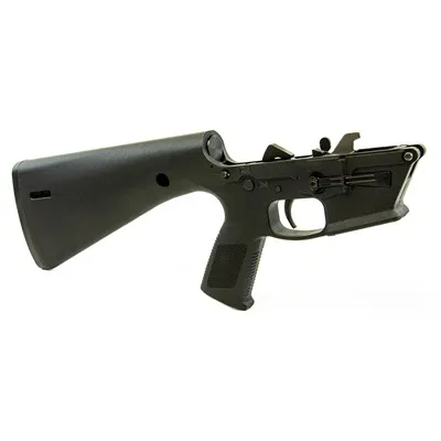 KE Arms Kp-9 Complete Lower Receiver Polymer - Kp-9 Complete Lower Receiver W/ Mil-Spec Parts Kit Black - Lower Receiver for AR-15, vista 1