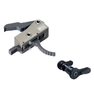 Ke Arms Llc Ar-15 Slt-1 Curved Trigger W/ Ambidextrous Safety Drop-In - Trigger for AR-15 - view 1