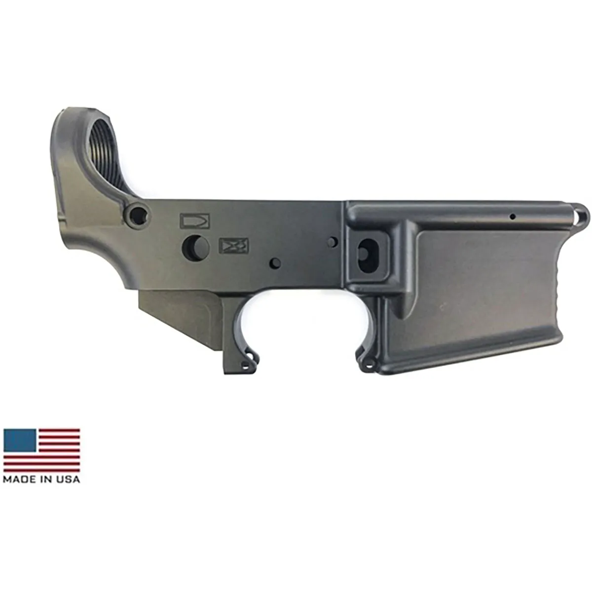 KE Arms Ke-15 Forged Stripped Lower Receiver - Ke-15 Forged Stripped Lower 5.56mm - Lower Receiver for AR-15 - view 2